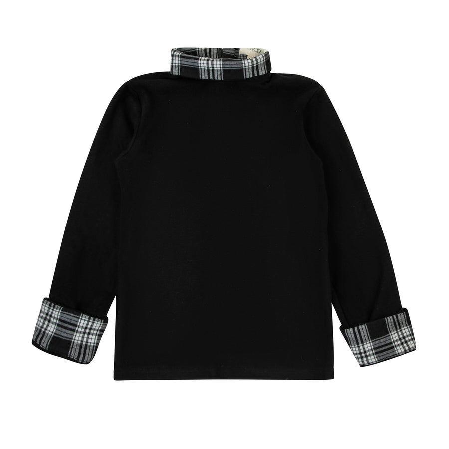 Plaid Turtleneck UNISEX