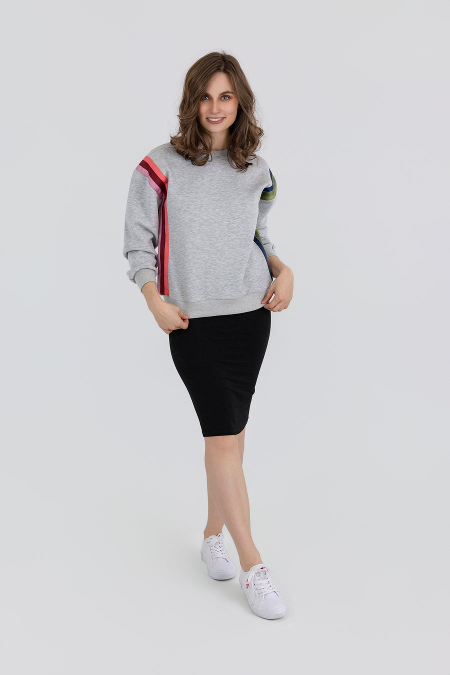 トップス Andequal back open ribbon sweat Simply Southern Love Ribbon Hoodie for Women in Red | PP-0126-HD