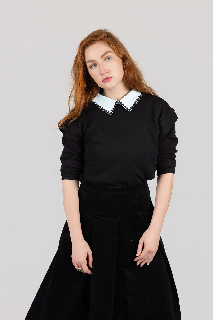 Stitched Collar Vest