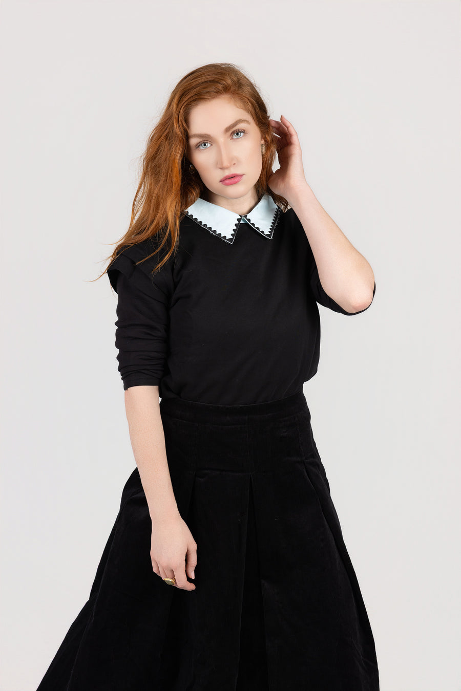 Stitched Collar Vest