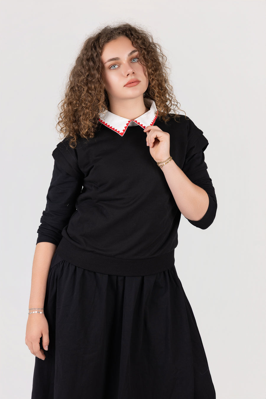 Stitched Collar Vest