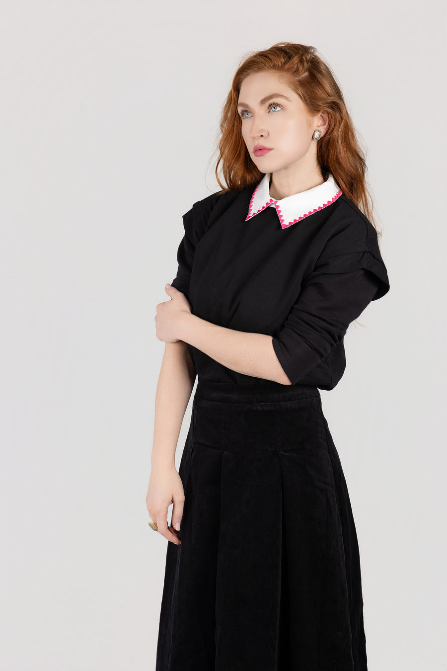 Stitched Collar Vest