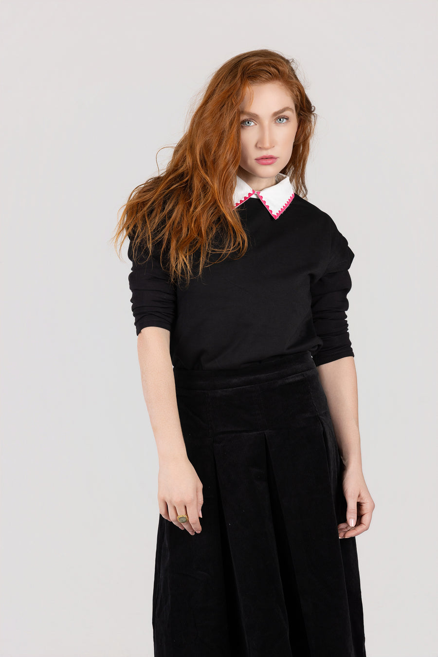 Stitched Collar Vest