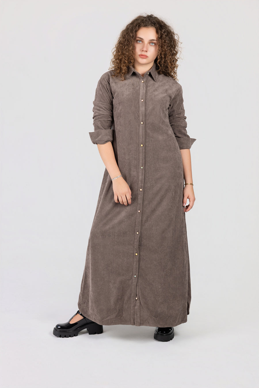 Corduroy Maxi Dress