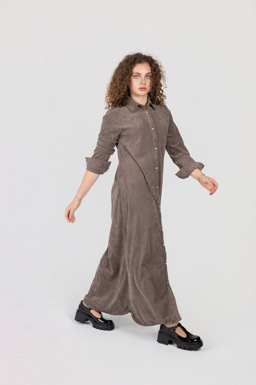 Corduroy Maxi Dress