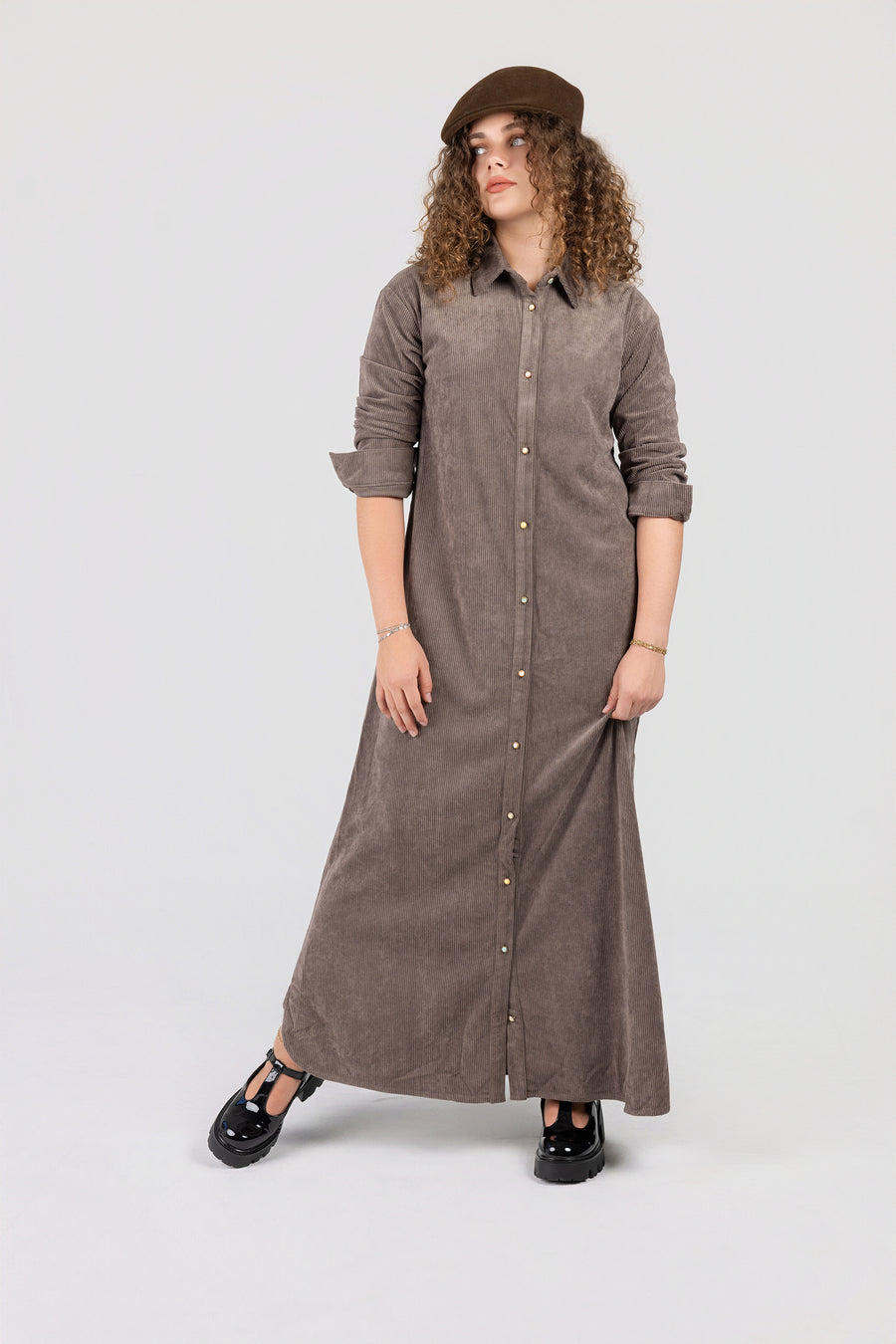 Corduroy Maxi Dress