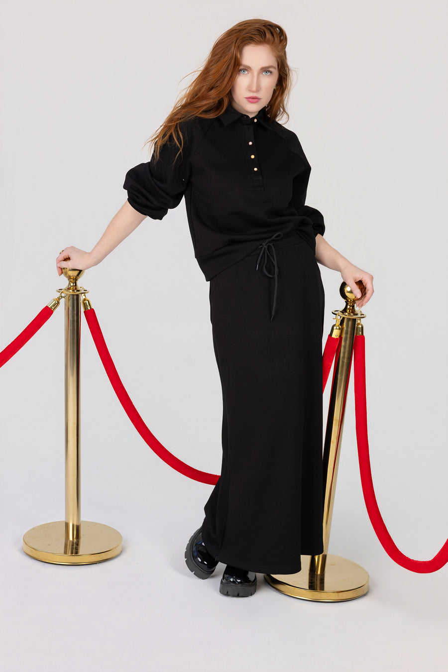 Scuba Pocket Maxi Skirt
