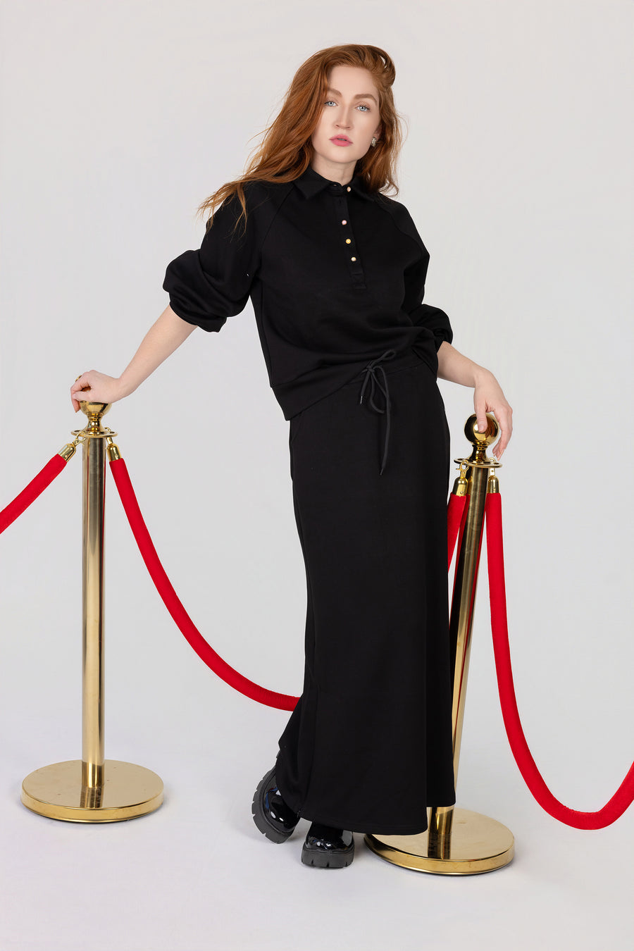 Scuba Pocket Maxi Skirt