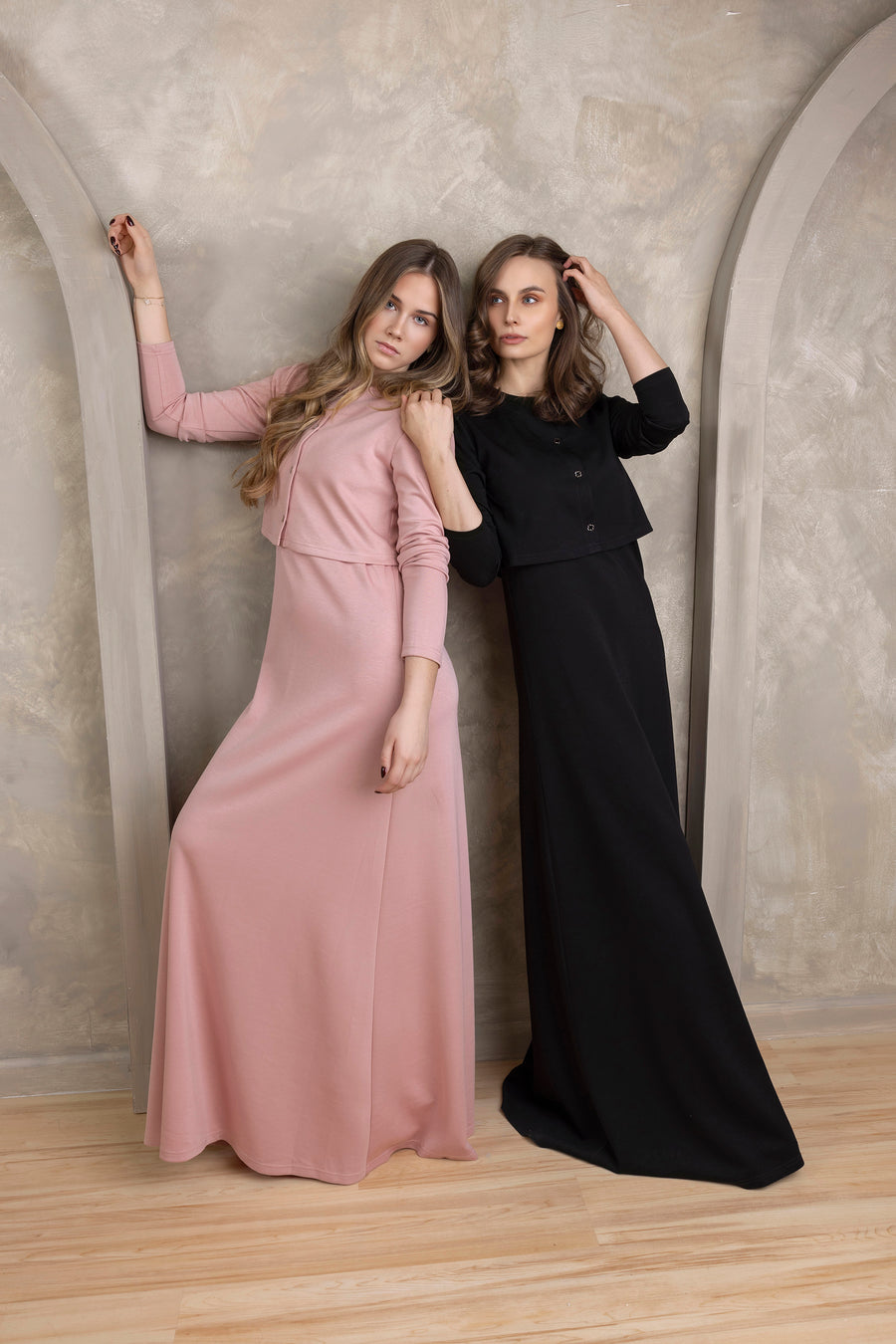 formal cardigans for dresses Ornament Cardigan+Slip Dress Dress Combination Men neckline with one button Big & Tall Casual Shirts Size:EU32