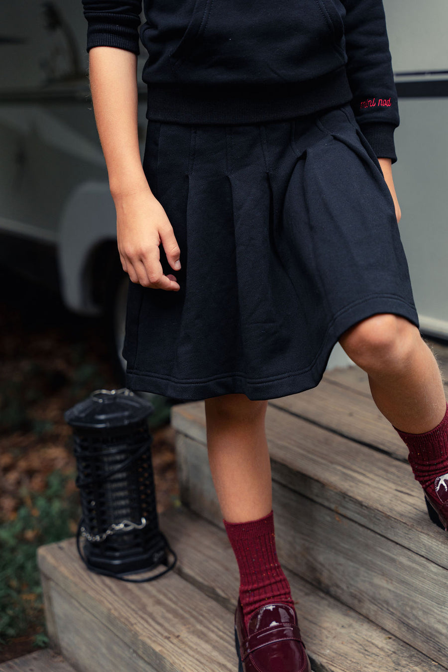 Pleated Girls Skirt