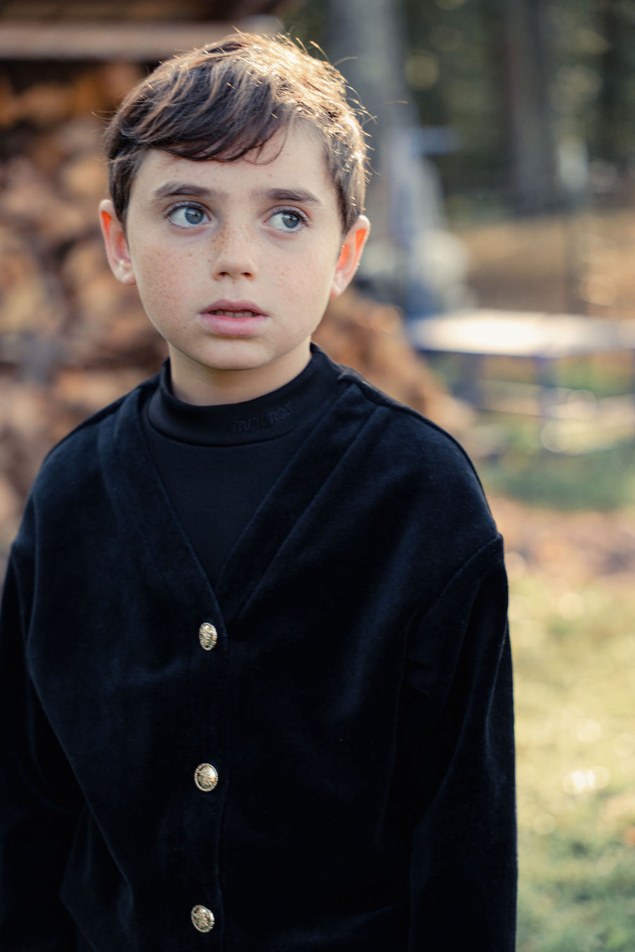 Velour Boys Sweater