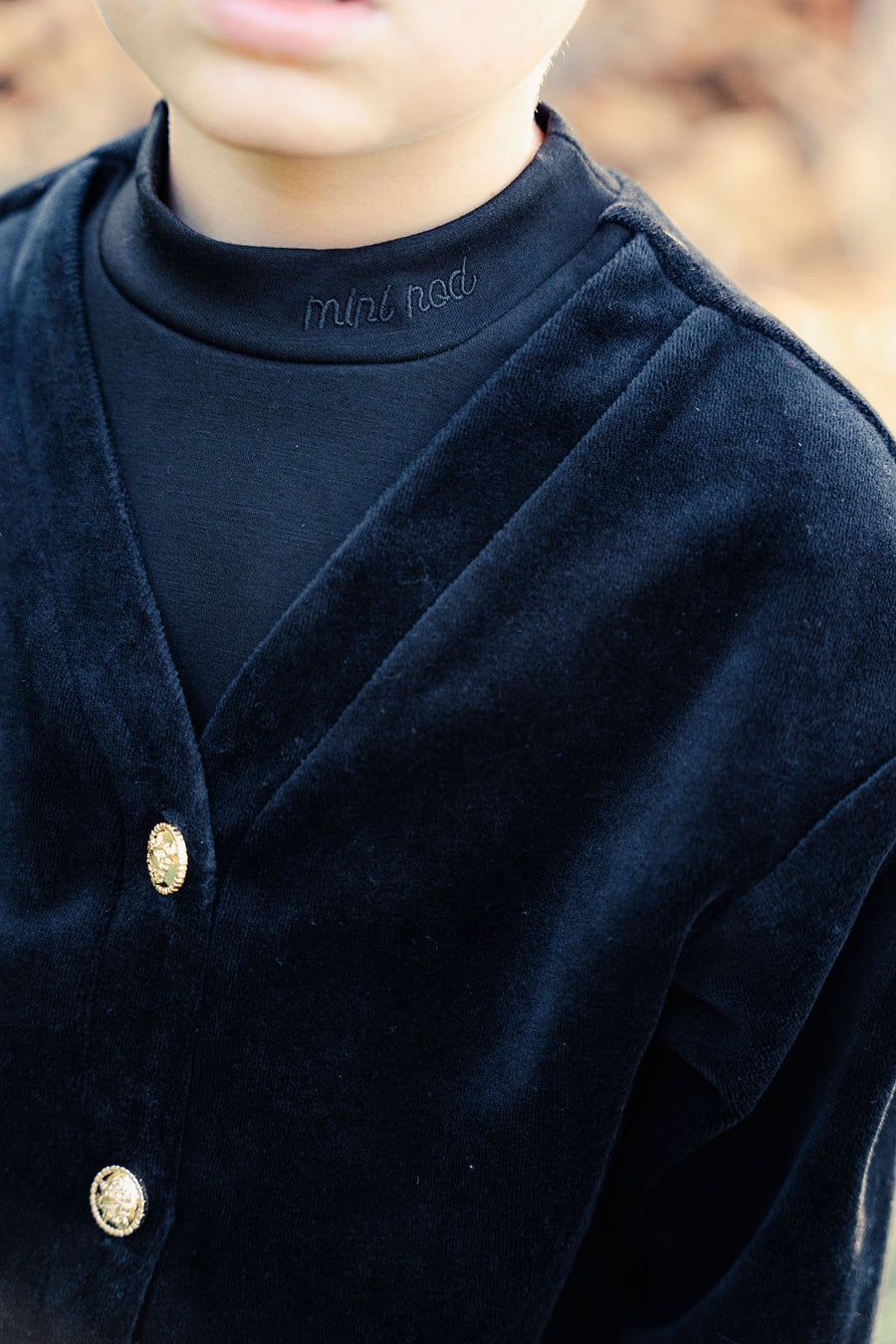 Velour Boys Sweater