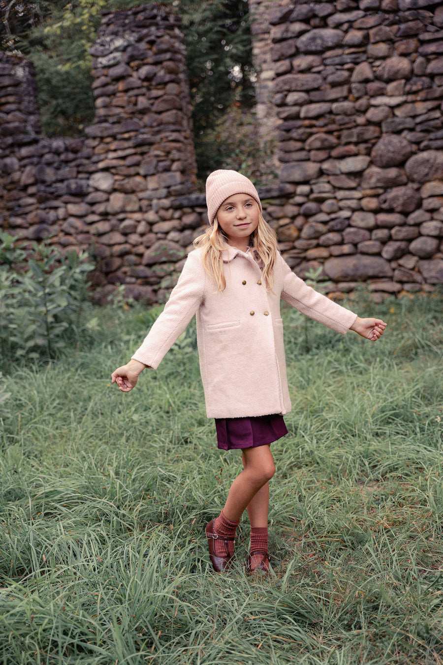 Girls Coat + Hat
