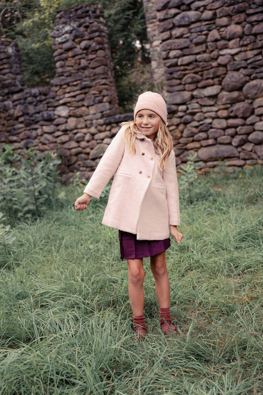 Girls Coat + Hat