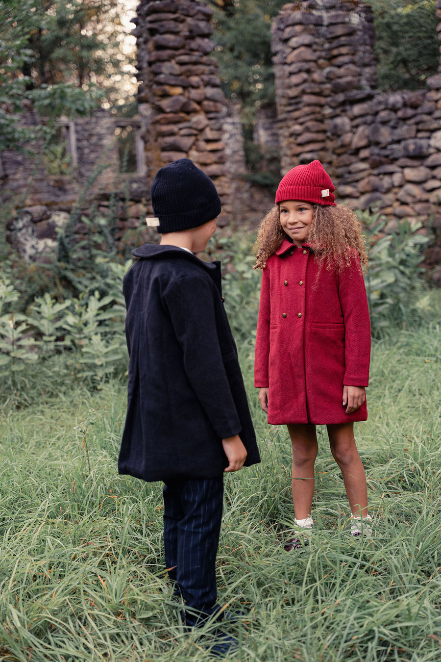 Girls Coat + Hat