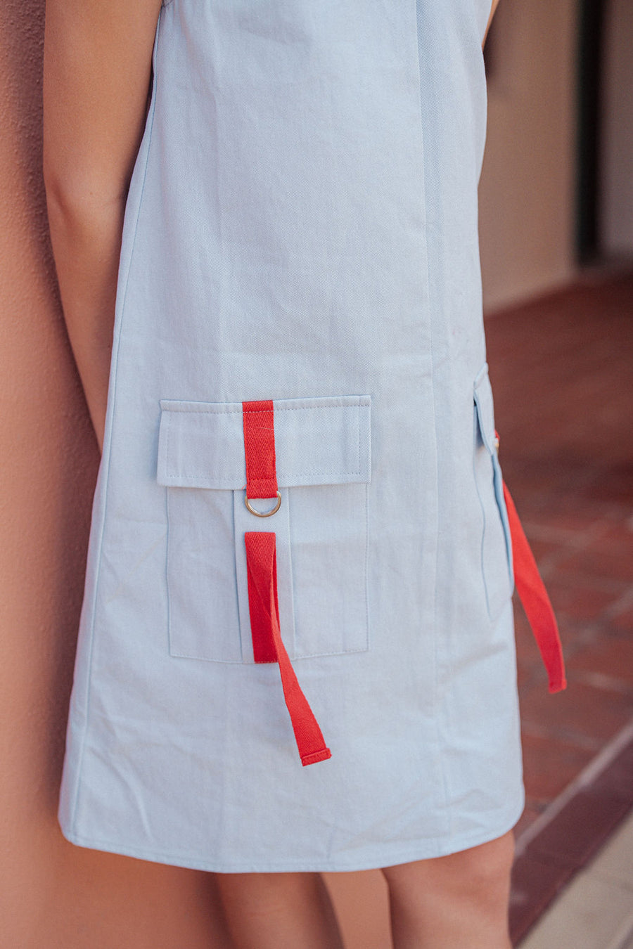 Pocket Ribbon Dress