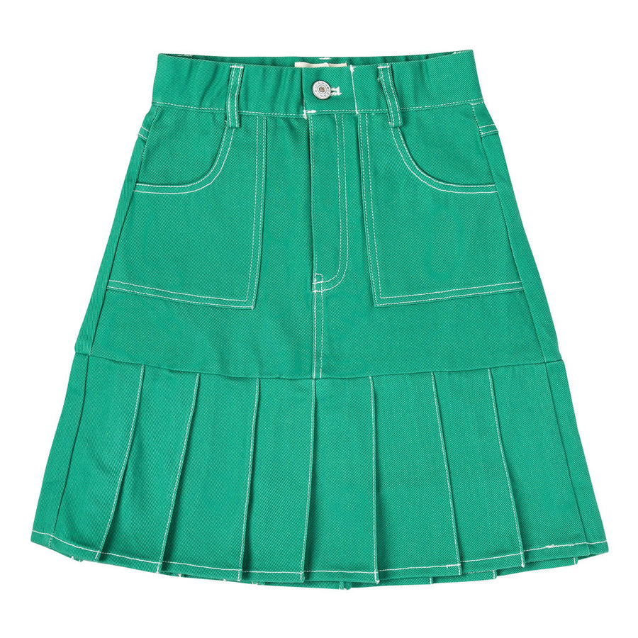 Pleated Heavy Skirt